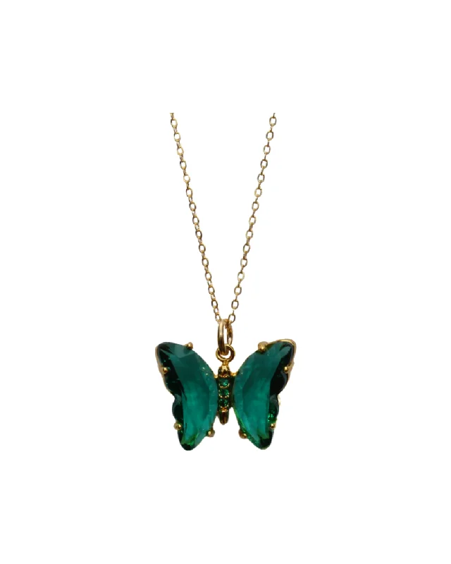 crystal necklaces for women-Butterfly Dreams