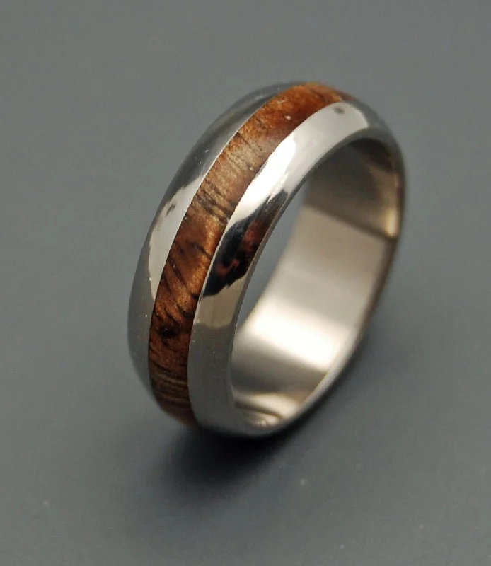 Mahalo | Men's Hawaiian Koa Wood Wedding Ring