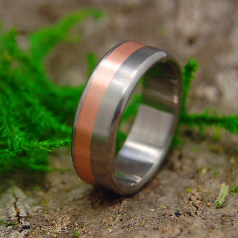 Coppersmith | Men's Copper & Titanium Wedding Ring