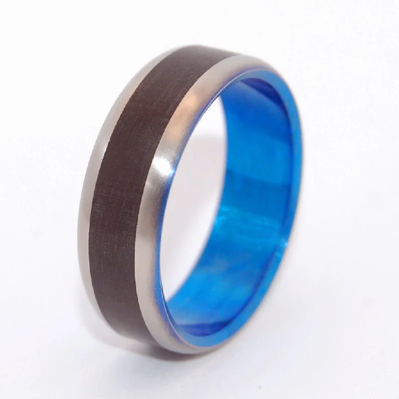 Blue Buffalo | Men's Water Buffalo Horn & Titanium Wedding Ring