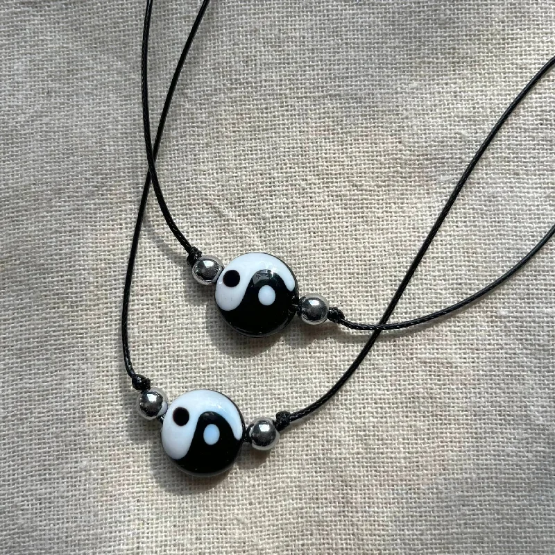 charm necklaces for women-Balance Yin Yang Necklace