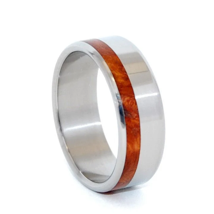 Astir With Love | Men's Wood Wedding Ring