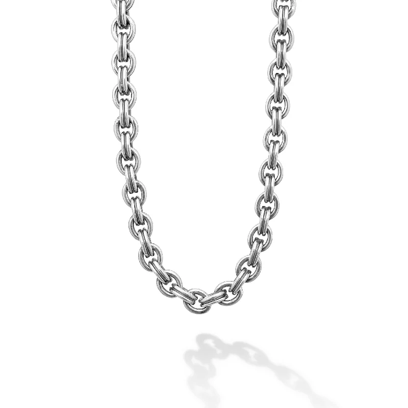 crystal necklaces for women-Anthem Double Link Chain Necklace | 9.5mm