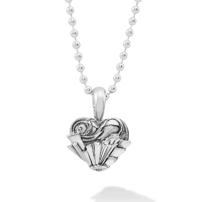 gold pendant necklaces for women-Hearts of LAGOS Heart of Chicago Pendant Necklace