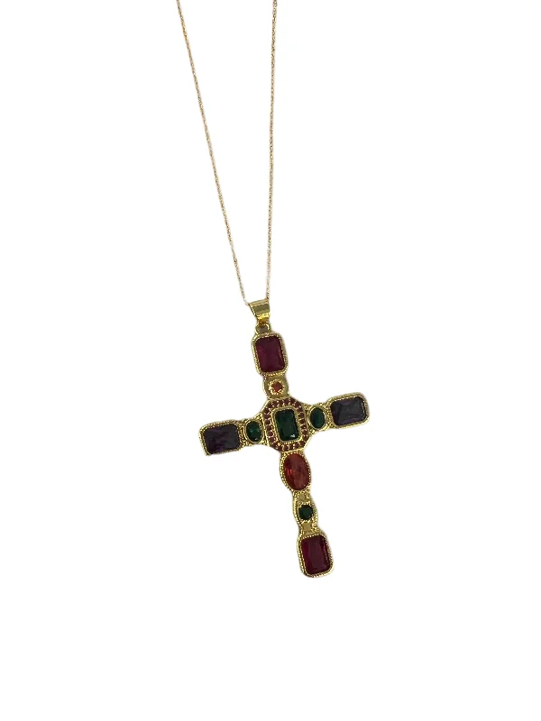 star necklaces for women-Viva Cross Necklace