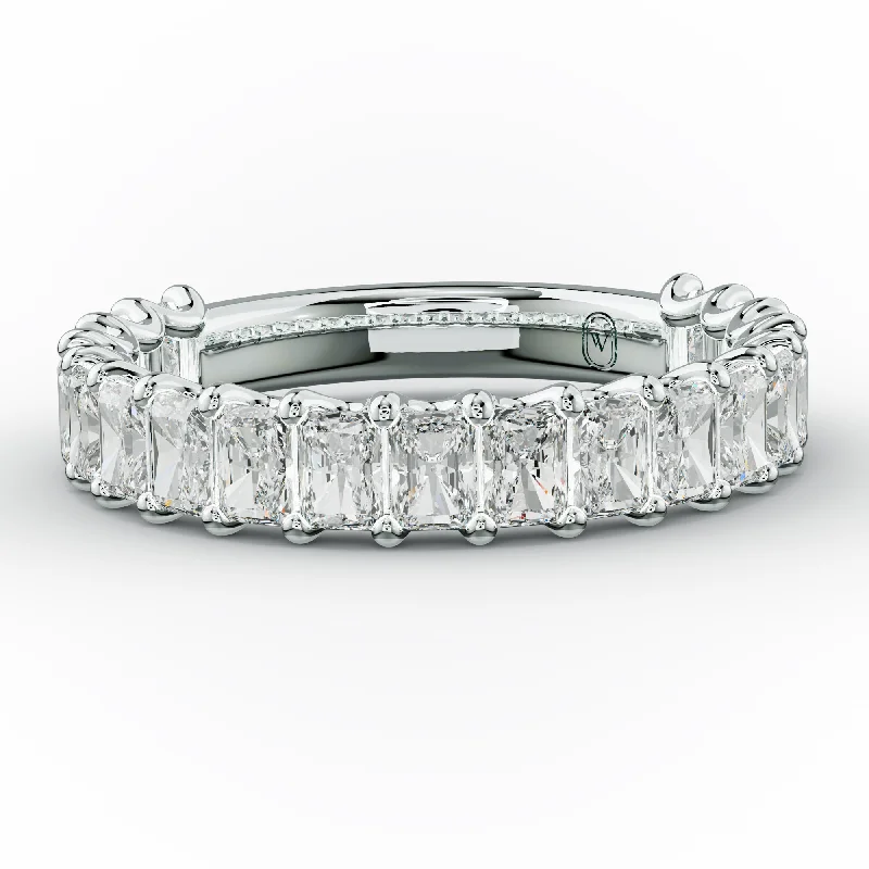 2.0 Carat Radiant Cut Diamond Anniversary Band