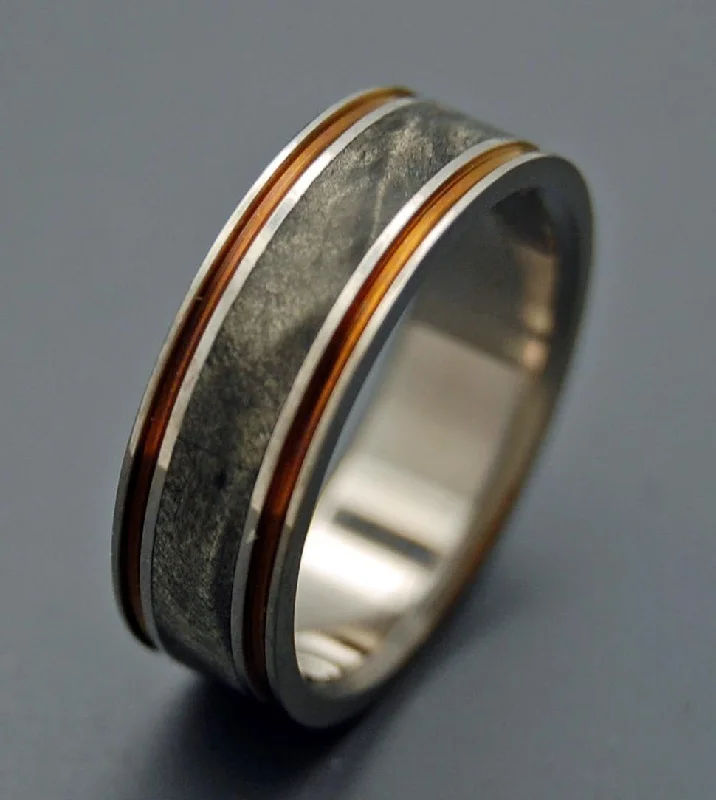 The Door In Front Of You | Men's California Buckeye Wood Wedding Ring